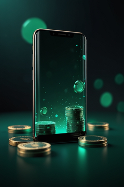 Smartphone con app casino Slotexo